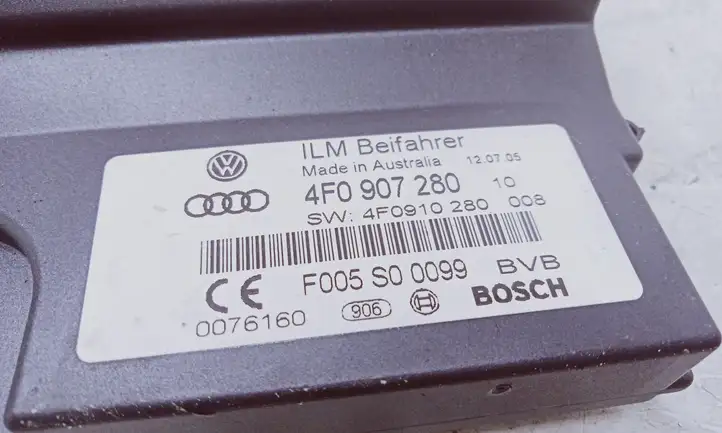 Audi A6 S6 C6 4F (2004 - 2008) 4F0907280 Прочие блоки управления — фото 4