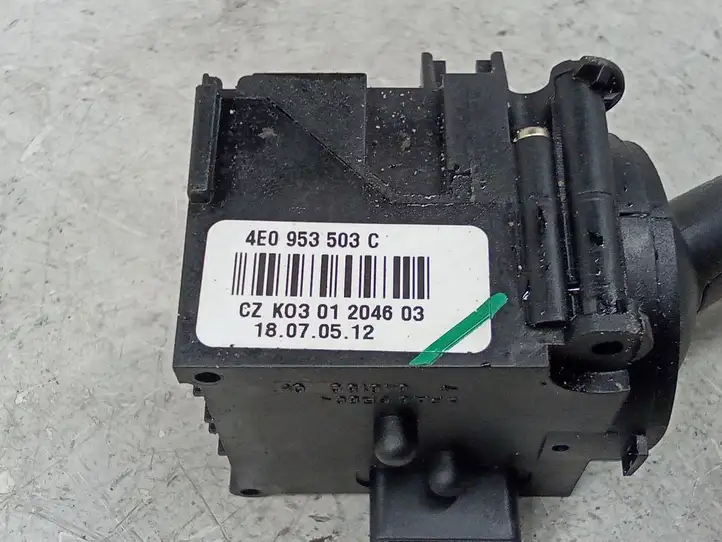 Audi A6 S6 C6 4F (2004 - 2008) 4E0953503C Переключатель стеклоочистителей — фото 2