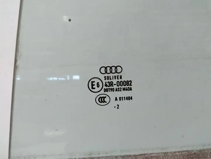 Audi A7 S7 4G (2010 - 2014) Стекло задней двери — фото 2