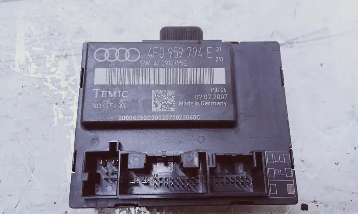 Audi A6 allroad (2006 - 2008)  4F0959794E Блок управления дверью