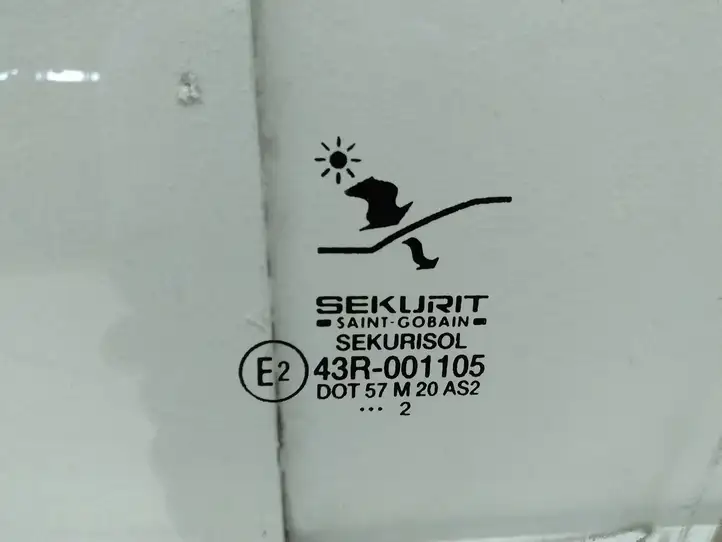 Saab 9-3 Ver1 (1998 - 2005) Стекло задней двери — фото 2