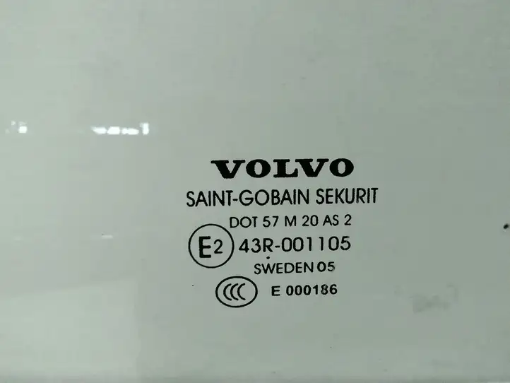 Volvo V50 (2004 - 2008) Стекло задней двери — фото 2