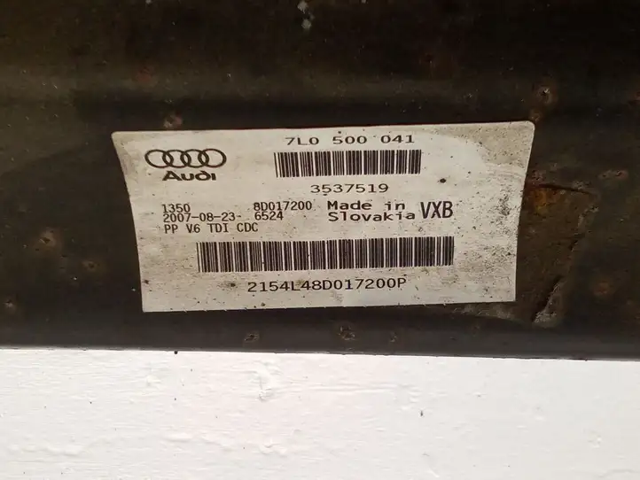 Audi Q7 4L (2005 - 2009) 7L0500041 Задняя балка подвески — фото 5