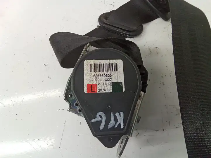 Audi Q7 4L (2005 - 2009) 4L0857805G Задний ремень безопасности — фото 6