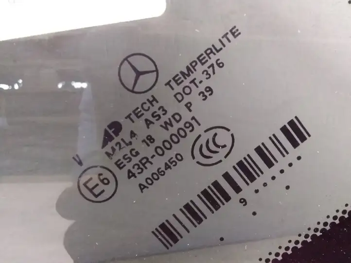 Mercedes-Benz ML W164 (2005 - 2011) Заднее боковое стекло — фото 6