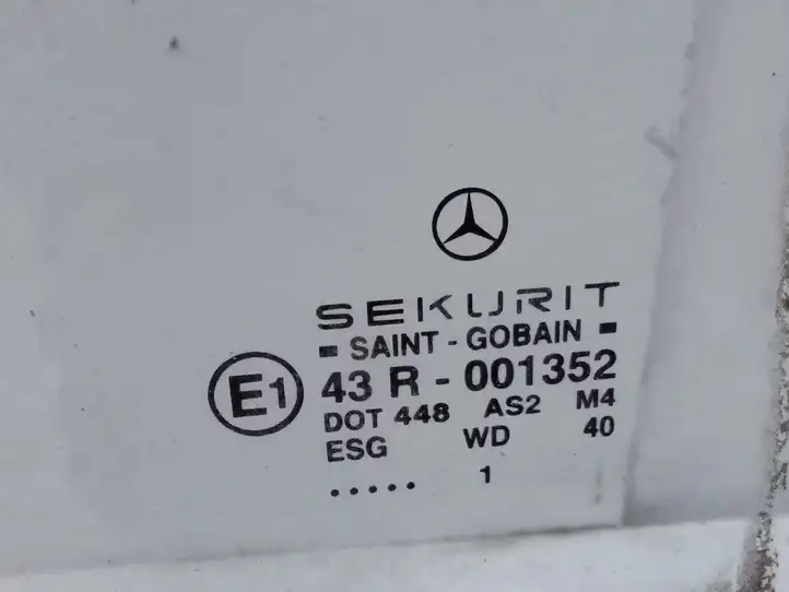 Mercedes-Benz A W168 (1997 - 2004) Стекло задней двери — фото 2