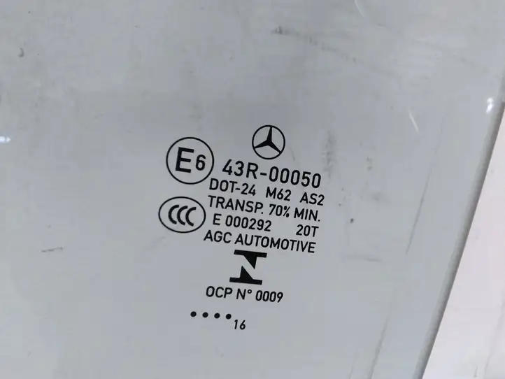 Mercedes-Benz CLA C117,X117,W117 (2013 - 2019) Стекло задней двери — фото 2