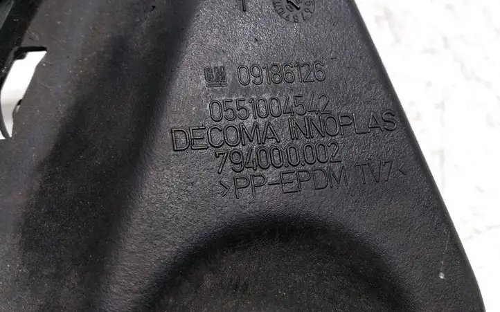 Opel Vectra C (2002 - 2005) 09186126 Нижняя решетка переднего бампера — фото 3