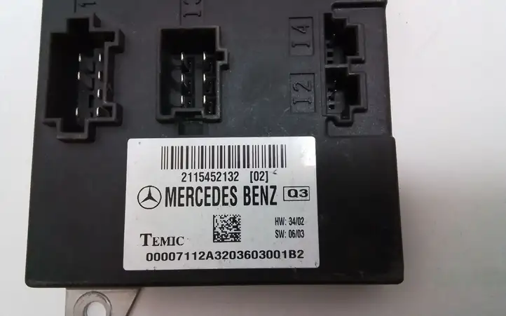 Mercedes-Benz E W211 (2002 - 2009) 2115452132 Модуль комфорта — фото 2