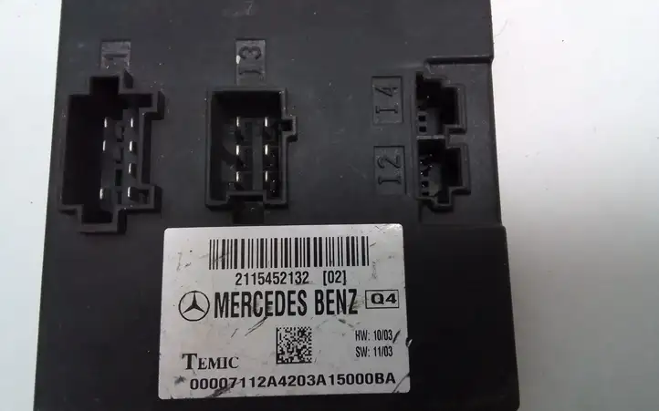 Mercedes-Benz E W211 (2002 - 2009) 2115452132 Модуль комфорта — фото 2