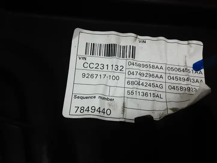 Jeep Grand Cherokee (2010 - 2021) 55113615AL Стеклоподъемник задней двери без мотора — фото 2