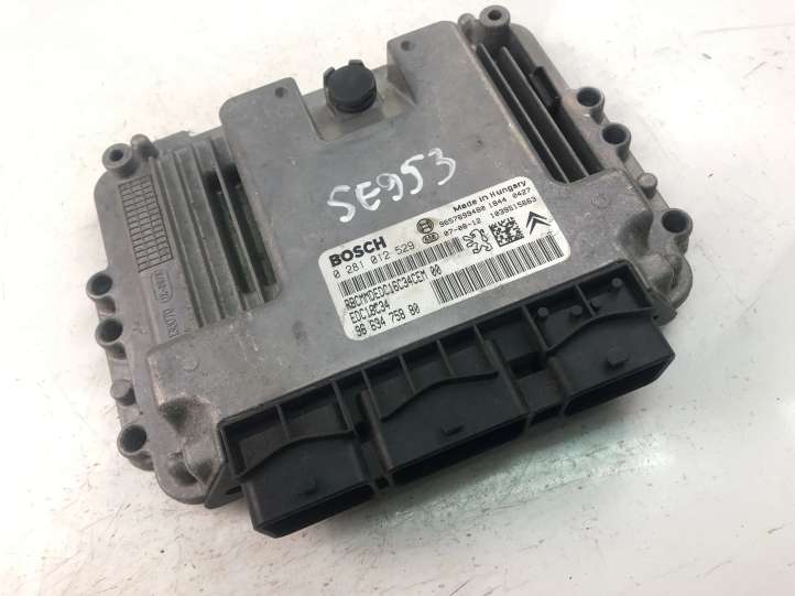 9663475880 Peugeot 207 Galios (ECU) modulis