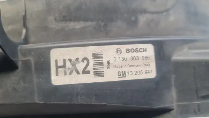 Opel Zafira B (2003 - 2006) 0130303986 Электровентилятор радиатора — фото 3
