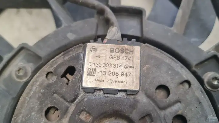 Opel Zafira B (2003 - 2006) 0130303986 Электровентилятор радиатора — фото 5
