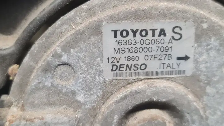 Toyota Avensis T250 (2003 - 2006) 1227508403 Электровентилятор радиатора — фото 7