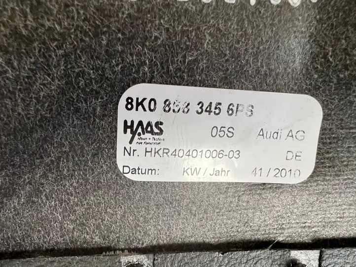 Audi A4 S4 B8 8K (2007 - 2011) 8K0858345 Обшивка рулевой колонки — фото 2