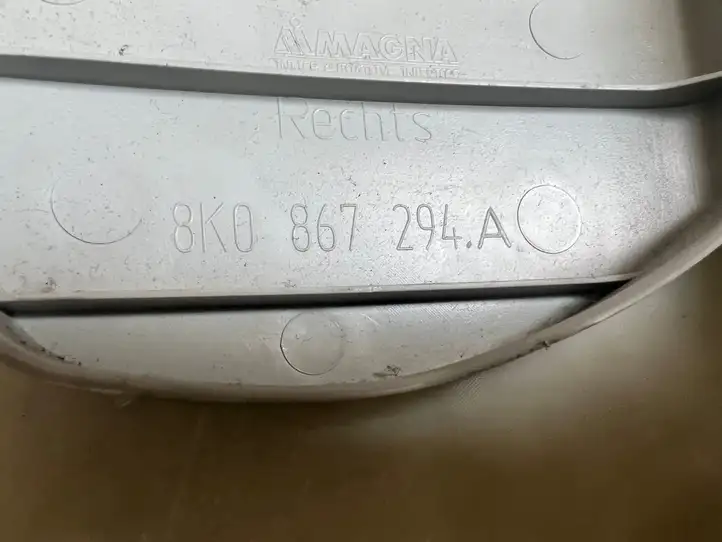 Audi A4 S4 B8 8K (2007 - 2011) 8K0867294A Верхняя обшивка стойки B — фото 2