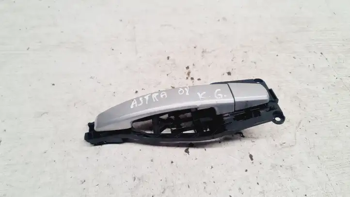 Opel Astra H (2004 - 2009) 24463749 Наружная ручка задней двери — фото 1