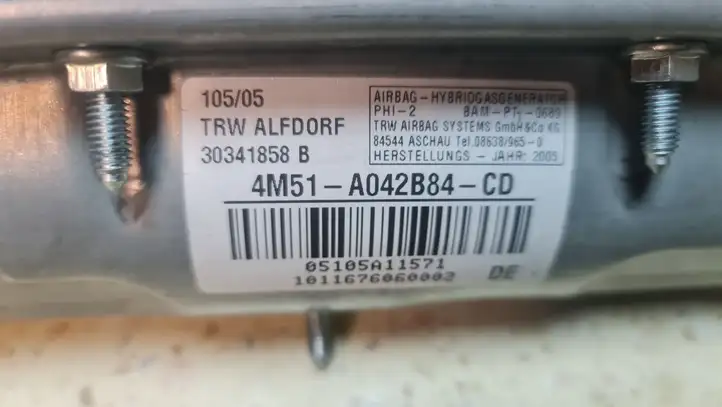 Ford Focus (2005 - 2008) 4M51A042B84CD Подушка безопасности пассажира — фото 5