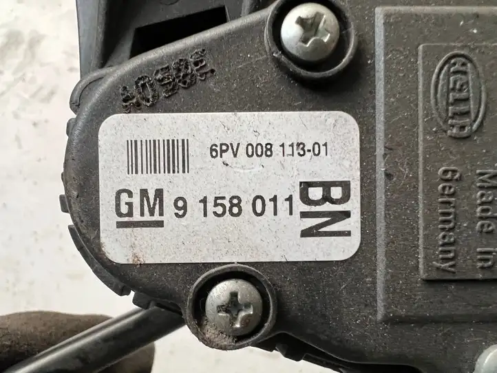 Opel Astra H (2004 - 2009) 9158011BN Педаль акселератора — фото 2