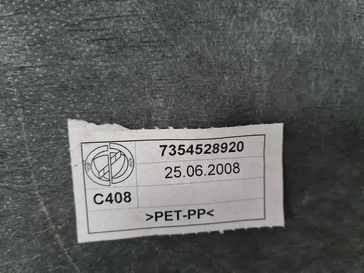 Fiat 500 (2008 - 2015) 7354528920 Боковая обшивка багажника — фото 3