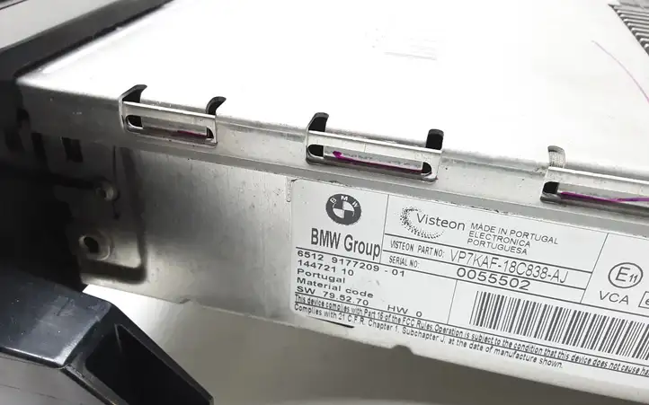 BMW 1 E81 E87 (2004 - 2011) 9177209 Магнитола / мультимедийная система — фото 3