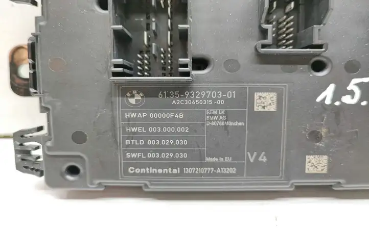 BMW 1 F20 F21 (2011 - 2019) 9329703 Модуль комфорта — фото 2