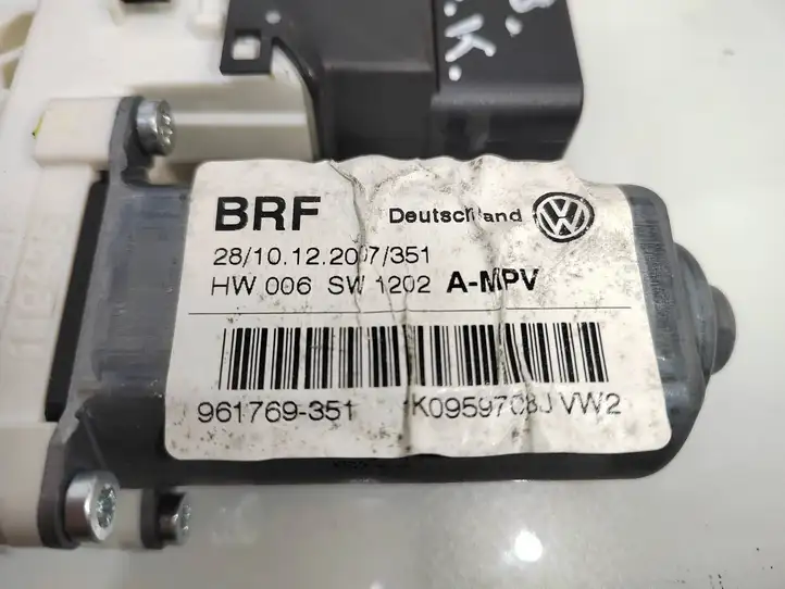 Volkswagen Touran I (2003 - 2010) 1K0959795E Стеклоподъемник задней двери — фото 2