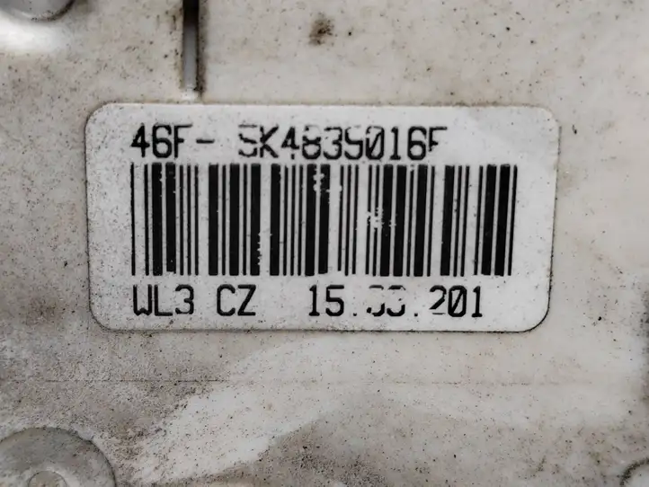 Volkswagen Polo V 6R (2009 - 2015) 5K4839016F Замок задней двери — фото 3