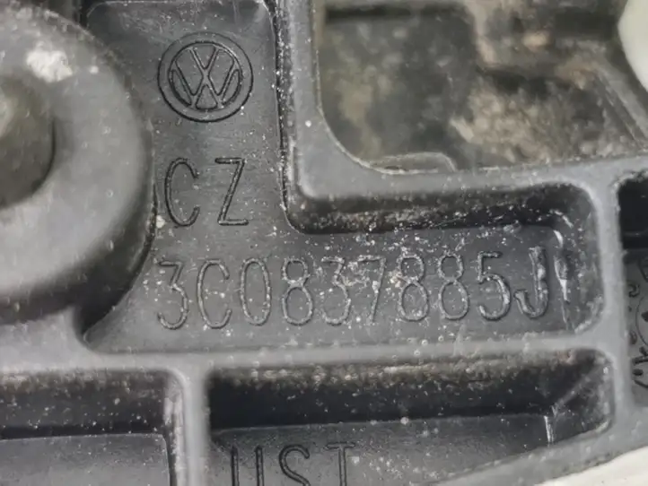 Volkswagen PASSAT B6 (2005 - 2010) 3C0837209 Наружная ручка задней двери — фото 6