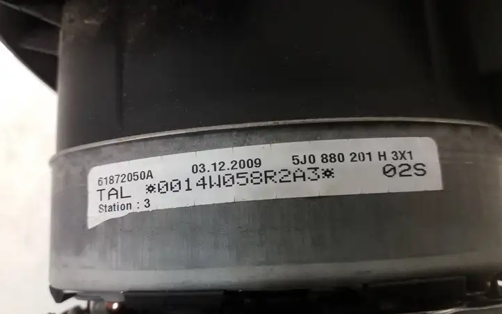 Skoda Roomster (5J) (2010 - 2015) 5J0880201H Подушка безопасности руля — фото 6