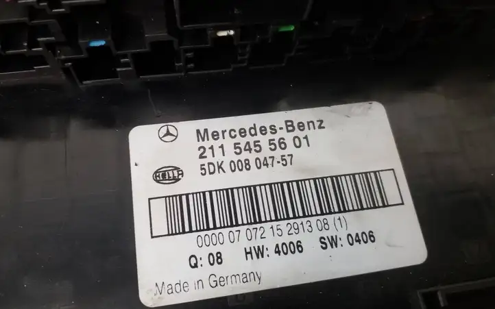 Mercedes-Benz E W211 (2002 - 2009) 2115455601 Блок предохранителей — фото 2