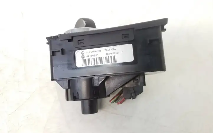 Mercedes-Benz E W211 (2002 - 2009) 2115450104 Включатель фонарей — фото 3