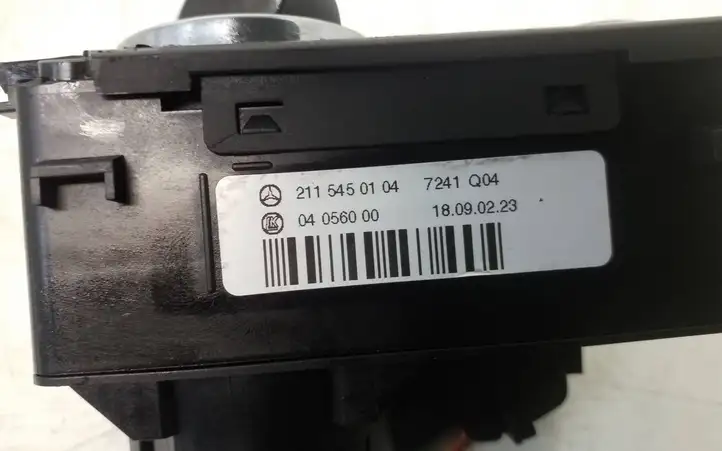 Mercedes-Benz E W211 (2002 - 2009) 2115450104 Включатель фонарей — фото 6