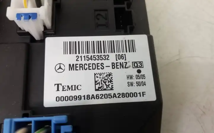 Mercedes-Benz E W211 (2002 - 2009) 2115453532 Модуль комфорта — фото 2