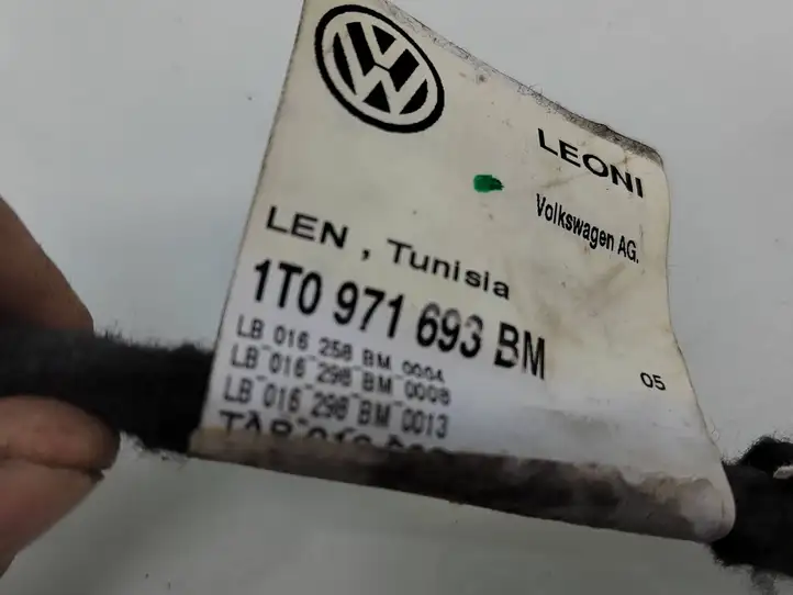 Volkswagen Touran I (2003 - 2010) 1T0971693BM Проводка задней двери — фото 2