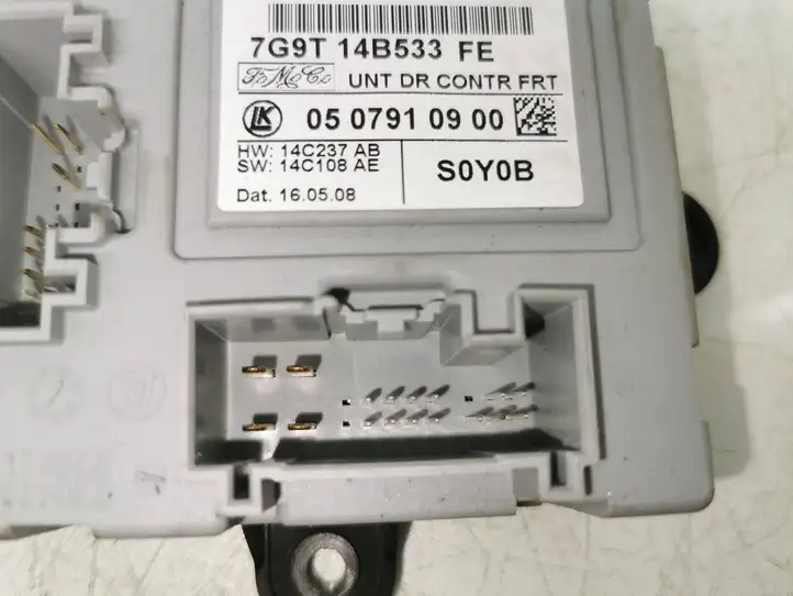 Ford Mondeo MK IV (2007 - 2014) 7G9T14B533FE Блок управления дверью — фото 3