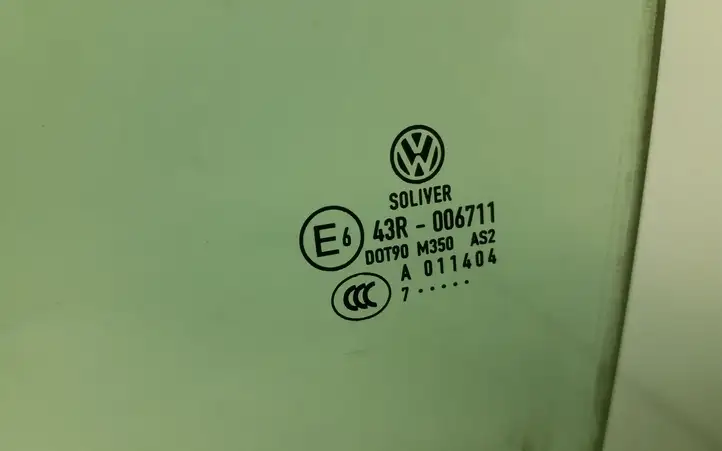 Volkswagen PASSAT B6 (2005 - 2010) Стекло задней двери — фото 2