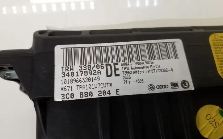 Volkswagen PASSAT B6 (2005 - 2010) 3C0880204E Подушка безопасности пассажира — фото 2