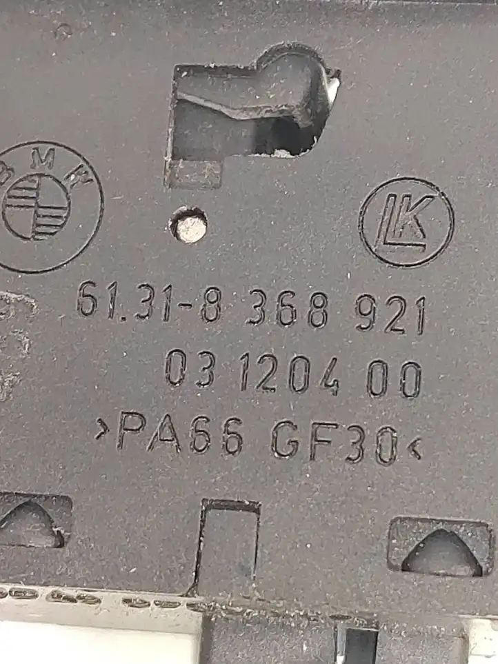 BMW 3 E46 (1998 - 2005) 8368921 Кнопка стеклоподъемников — фото 4