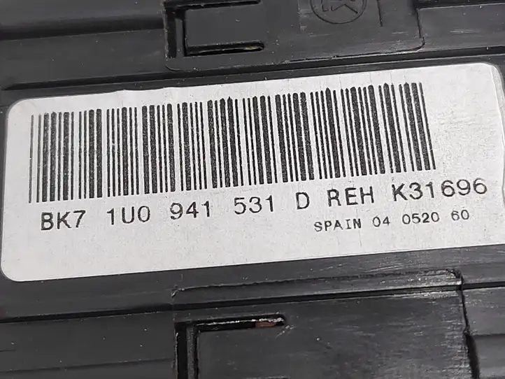 Skoda Roomster (5J) (2010 - 2015) 1U0941531D Включатель фонарей — фото 4