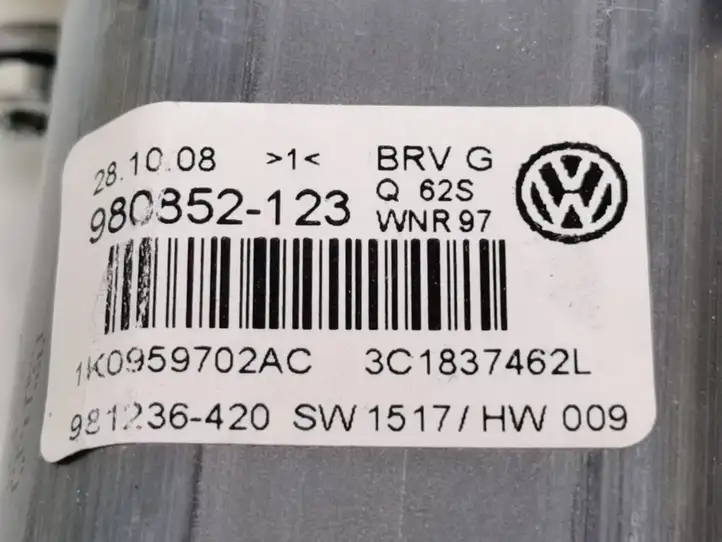 Volkswagen PASSAT B6 (2005 - 2010) 1K0959792N Мотор стеклоподъемника передний — фото 7
