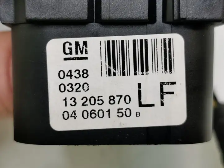 Opel Zafira B (2006 - 2008) 13205870 Включатель фонарей — фото 7