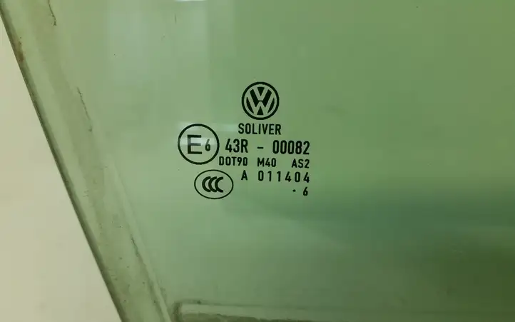 Volkswagen PASSAT B6 (2005 - 2010) Стекло передней двери — фото 2