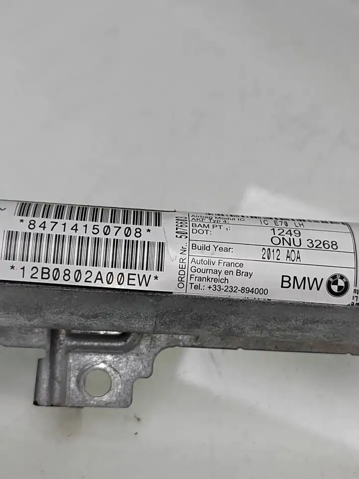 BMW X5 E70 (2006 - 2013) 84714150708 Боковая подушка безопасности шторка — фото 4