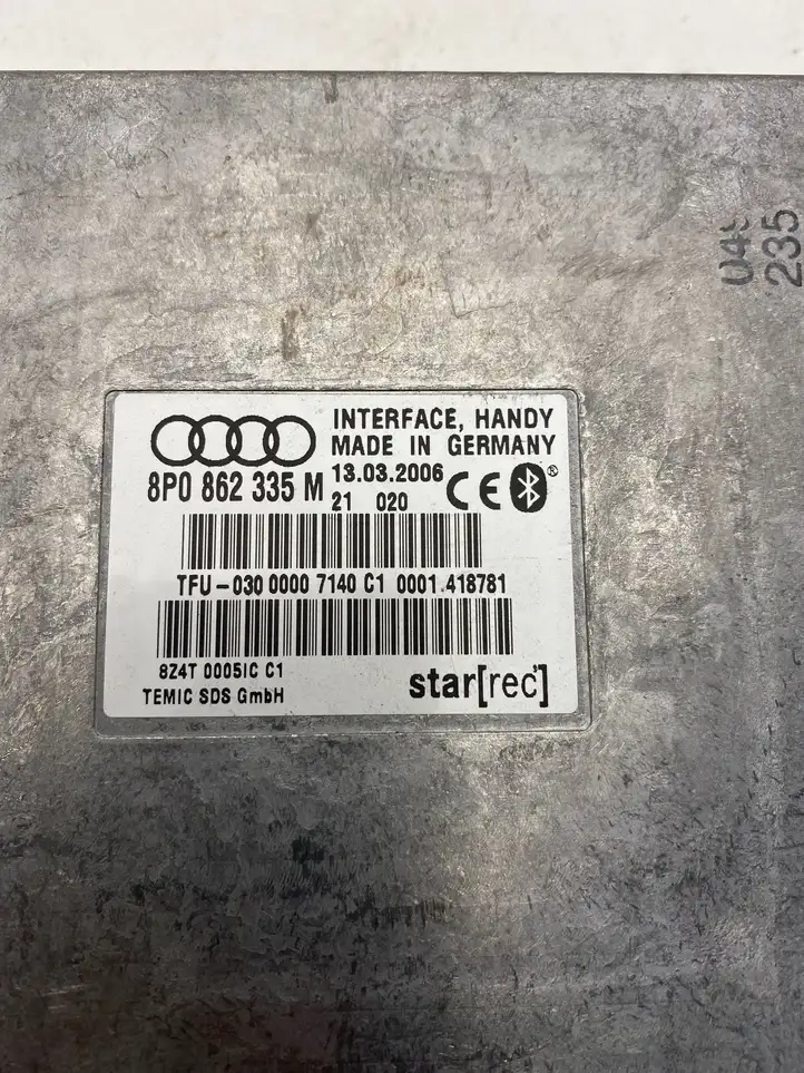 Audi A4 S4 B7 8E 8H (2004 - 2009) 8P0862335M Bluetooth модуль — фото 2