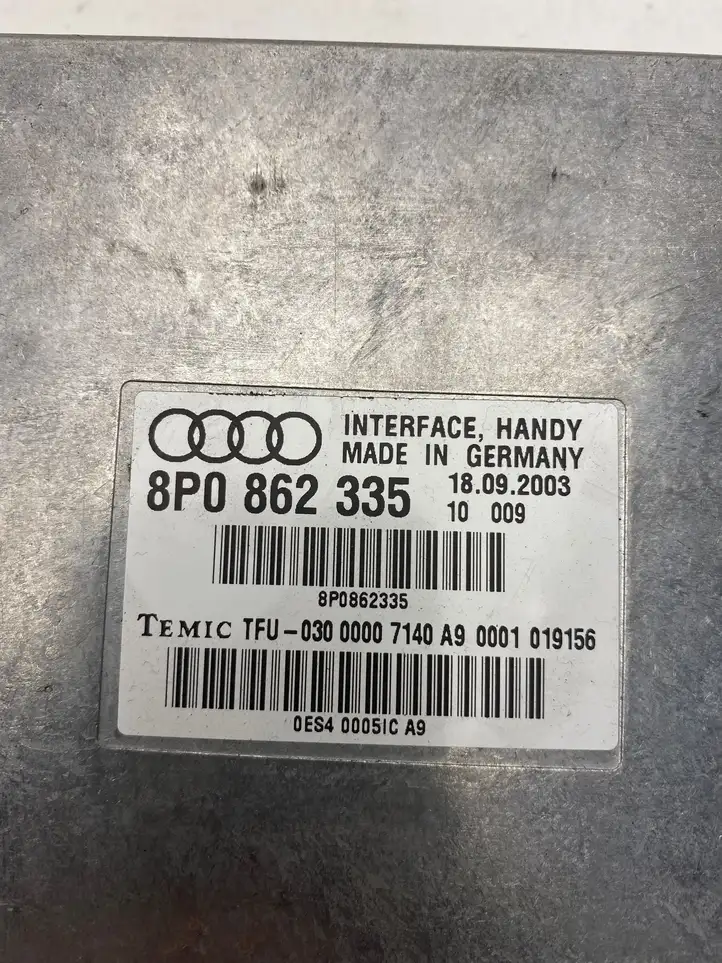 Audi A4 S4 B7 8E 8H (2004 - 2009) 8P0862335 Bluetooth модуль — фото 2