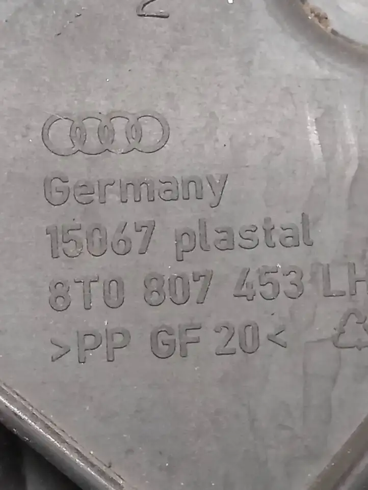 Audi A5 8T 8F (2007 - 2011) 8T0807453 Кронштейн заднего бампера — фото 2