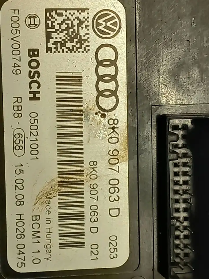 Audi A5 8T 8F (2007 - 2011) 8K0907063D Модуль комфорта — фото 2