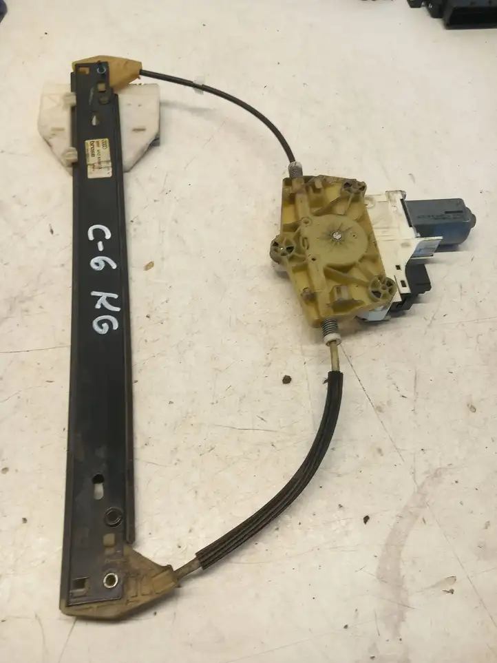 Audi A6 S6 C6 4F (2004 - 2008) 4F0959801C Стеклоподъемник задней двери — фото 3